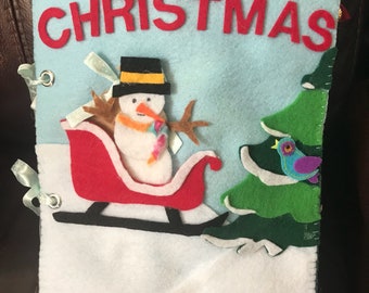 Christmas quiet book