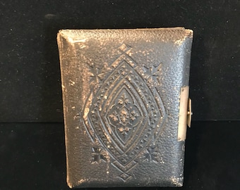 antique small CDV album .