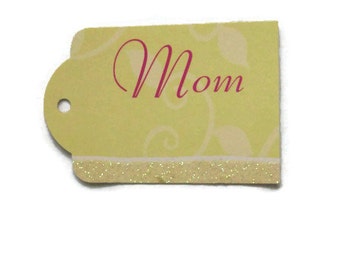MOM Gift Tag Sets in Yellow
