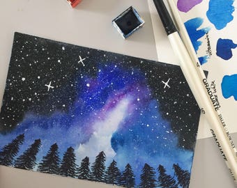 The night sky - ORIGINAL