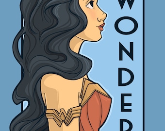 Wonder- She Series Medium Print (Item 03-418-BB)