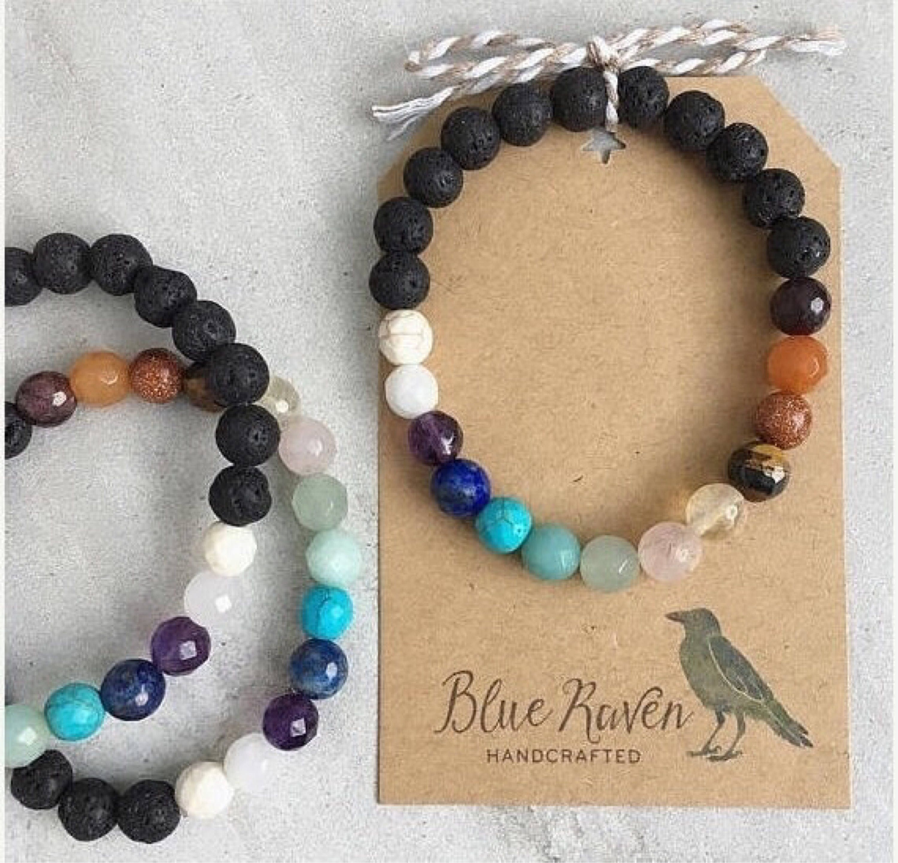 NEW Skinny / Chakra Essential Oil Diffuser Bracelet