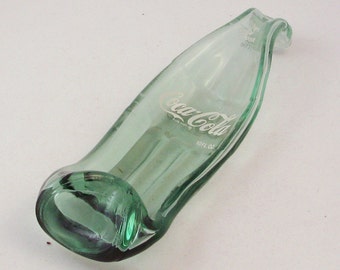 Melted COKE bottle spoonrest - Bottle Spoon Rest - Vintage coke bottle - Coca Cola Spoonrest - BOGO - things go better with Coke - 10 oz.