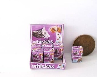 SHOP COUNTER display cat food