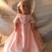 Peach Organza and Satin Gown for American Girl or Our Generation doll