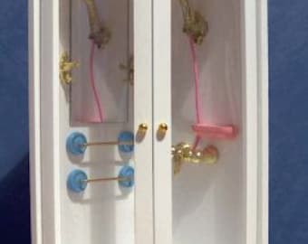 1:12 Scale new dolls house miniature shower room