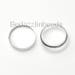 Set of 3 Round 20mm Clear Protective Flat Back Domed Glass Cabochon for Magnifying