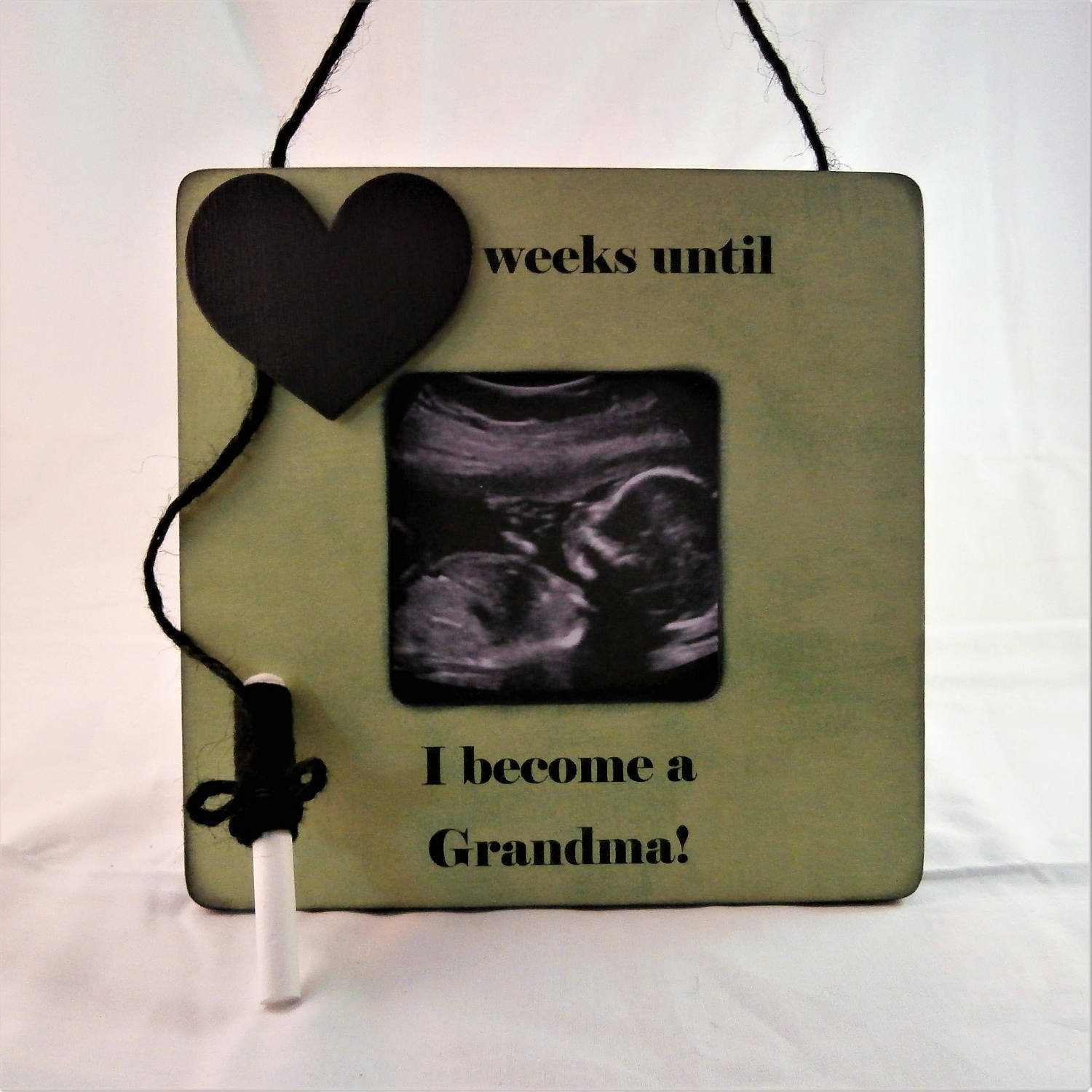 Sonogram picture frame for grandparents Ultrasound frame
