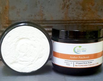 Amber Patchouli Whipped Body Butter