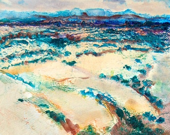 Original monotype one of a kind print