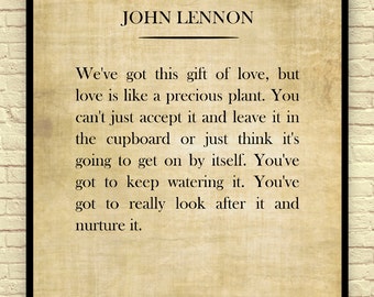 Cl Ic Book Page John Lennon John Lennon Quote Vintage Book Page Book