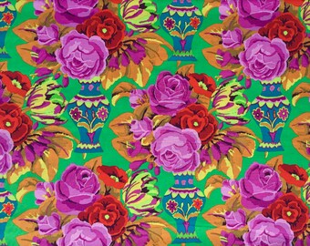 Kaffe Fassett Kirman green GP 98 Westminster Rowan Fabrics FQ or more