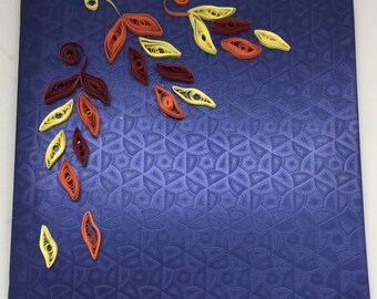 Quilled Card: Glazed Petals