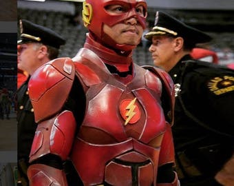 The Flash Justice League Foam Armor Templates