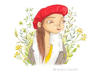 Autumn, Art Print from Original Illustration, Wall Art