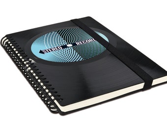 Notebook made from a unique record***STEREO