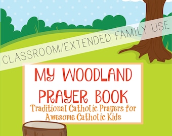 My Woodland Prayer Book CLASSROOM/EXTENDED FAMILY use *digital download*