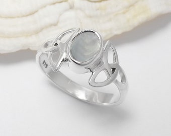 Sterling Silver Aquamarine Gemstone Ring