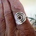 Sterling Silver Spiral Ring