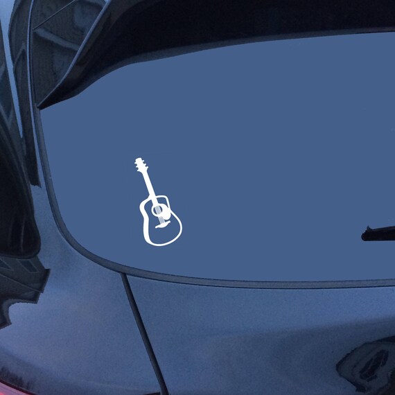 Car Sticker Guitar Sticker Car Decal Window Sticker Window