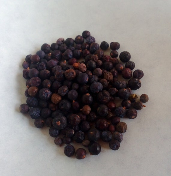 Dried Juniper Berries 1 oz. All Natural