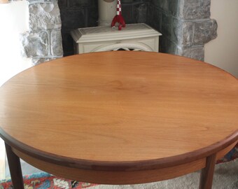 plan g round dining extending table Etsy dining Teak table plan g round dining extending table Etsy dining Teak table