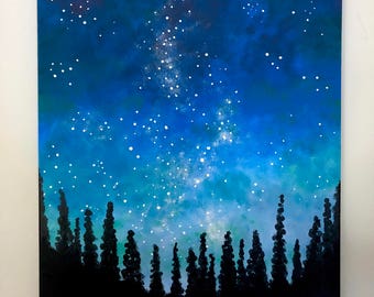 Galactic Sky - Original Painting
