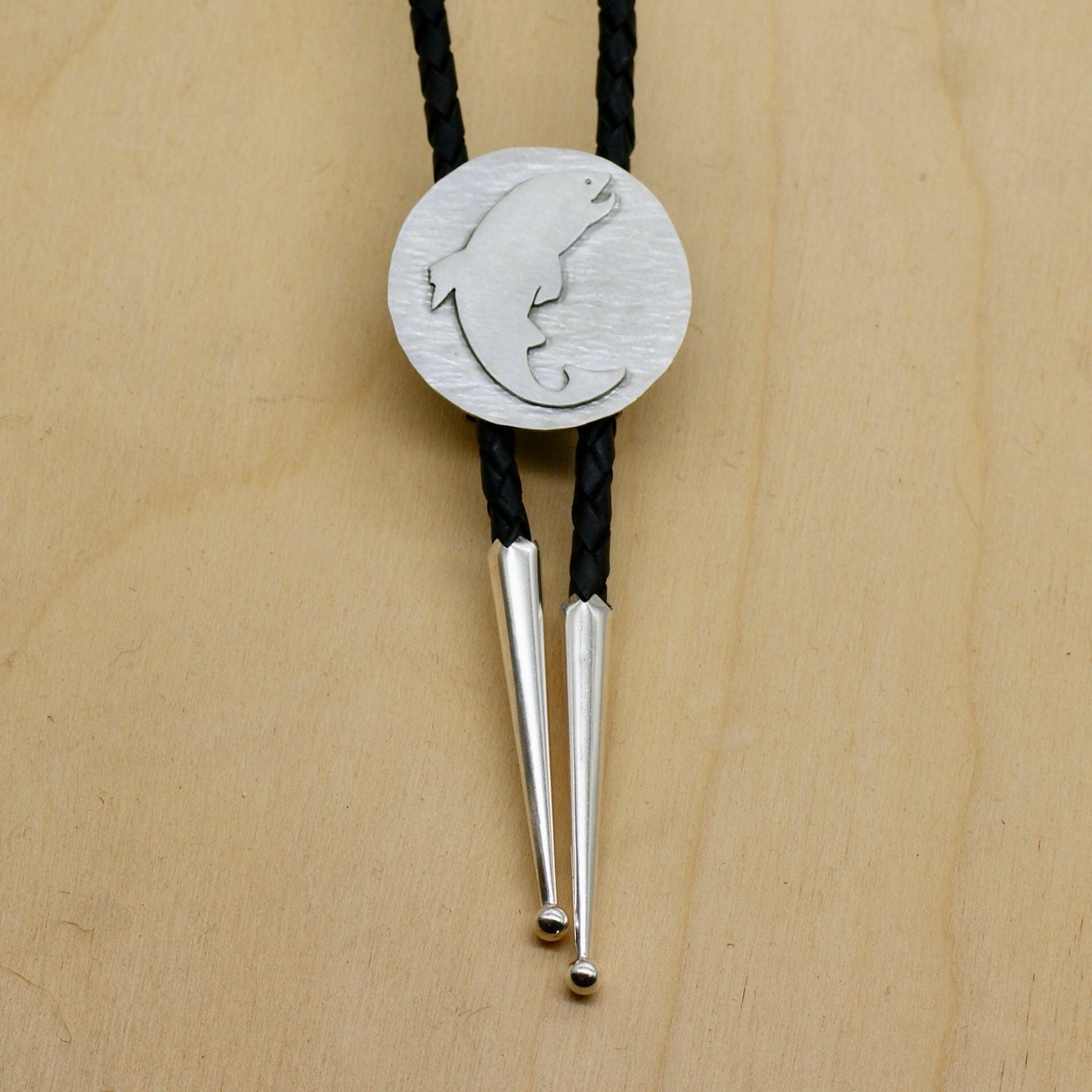 Sterling Silver Handmade Custom Bolo Tie