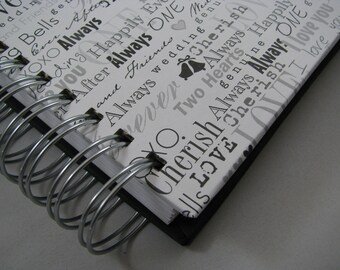 Wedding Guest Book - Wedding Keepsake - Wedding Guest Book Alternative - Guest Address Book - Guest Book Idea - Wedding Sentiments