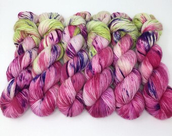 Hand Dyed Yarn - Alpaca/Merino/Silk - DK - Lady Slipper