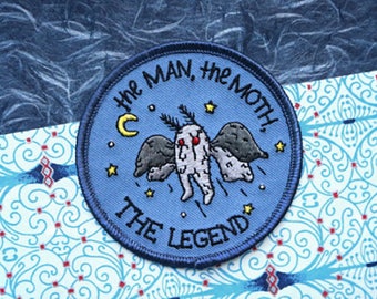 The Man, the Moth, the Legend Patch