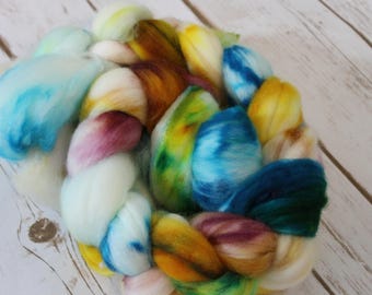 Superwash merino spinning fiber "Calypso"
