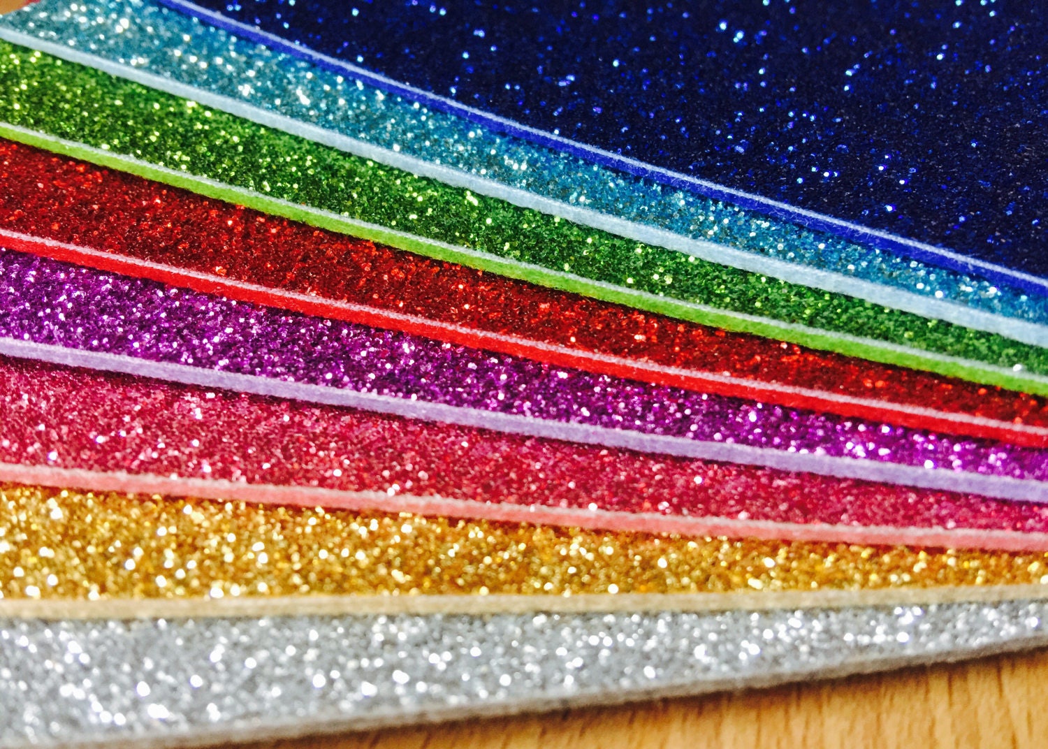 Glitter felt glitter felt sheets glitter felt sheet set glitter felts ...