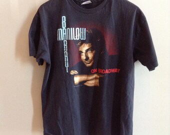Vintage Barry Manilow -1989 - On Broadway concert shirt - XL