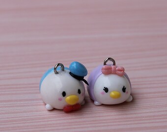Donald and Daisy Tsum Tsum charms