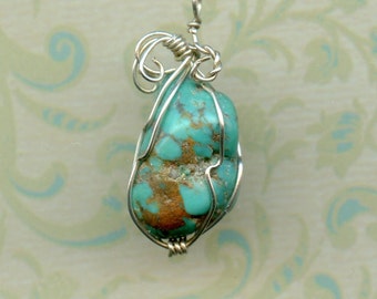 Turquoise in Sterling Silver