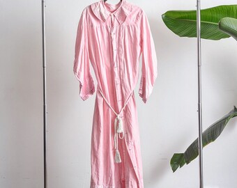 Awesome 1940s cotton duster robe