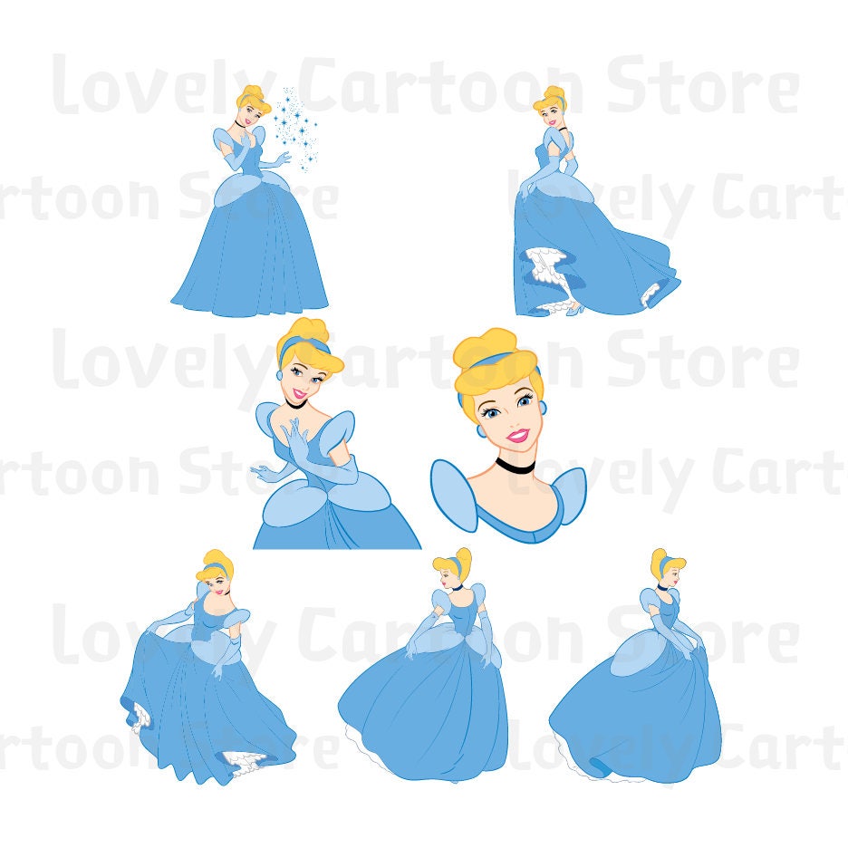 Download Cinderella Svg Eps Dxf and Png formats 7 Cliparts Disney