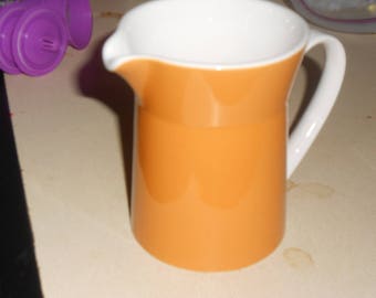 Vintage Mikasa Duplex Creamer Orange By Ben Seibel D3200 Japan