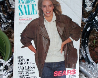 Vintage Sears Seasonal Catalog - 1989 - Collectible