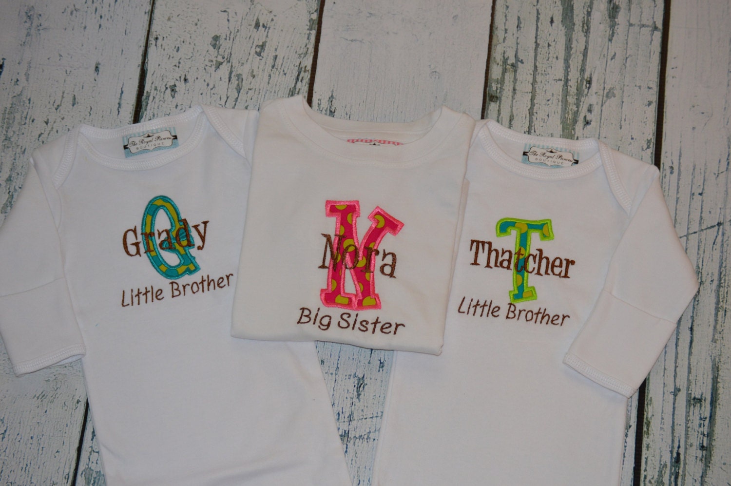 sibling shirt sets for 3