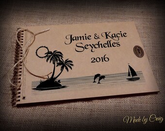 tropical photo album
