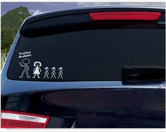 Problem Solved Funny Window Decal Sticker