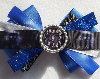 Doctor Who Hair Bow (bow 1)