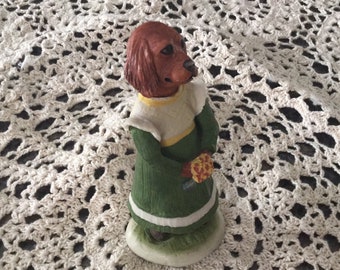 Puppy Dogs Tails Robert Harrop Figurine "I call always a bridesmaid never a bride"