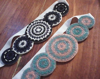 Native American beaded headband