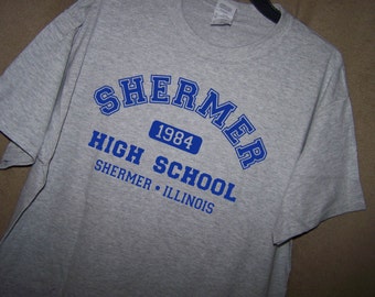 THE BREAKFAST CLUB Shermer High School T Shirt