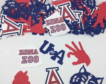 U of A / University of Arizona / Wildcats Confetti