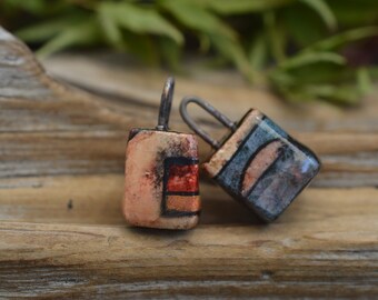 Patriotic - Handmade Porcelain Cubes