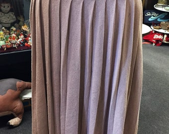 Vintage CLAUS Elastic High Waist Accordion Pleated Circle Skirt